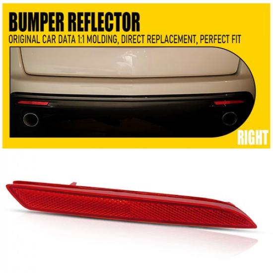 Bumper Reflector For 2012-2014 Honda CR-V Rear, Right CAPA