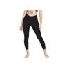 Nike Solid Color Elastic Tight Fitness Pants Women Bottoms Black DM7024-010