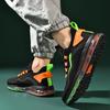 Flying Woven Air Cushion Sports Casual Shoes High Rebound Shock Absorption Breathable Mesh Men's Shoes Outdoor Running Light Sports Tide Shoes