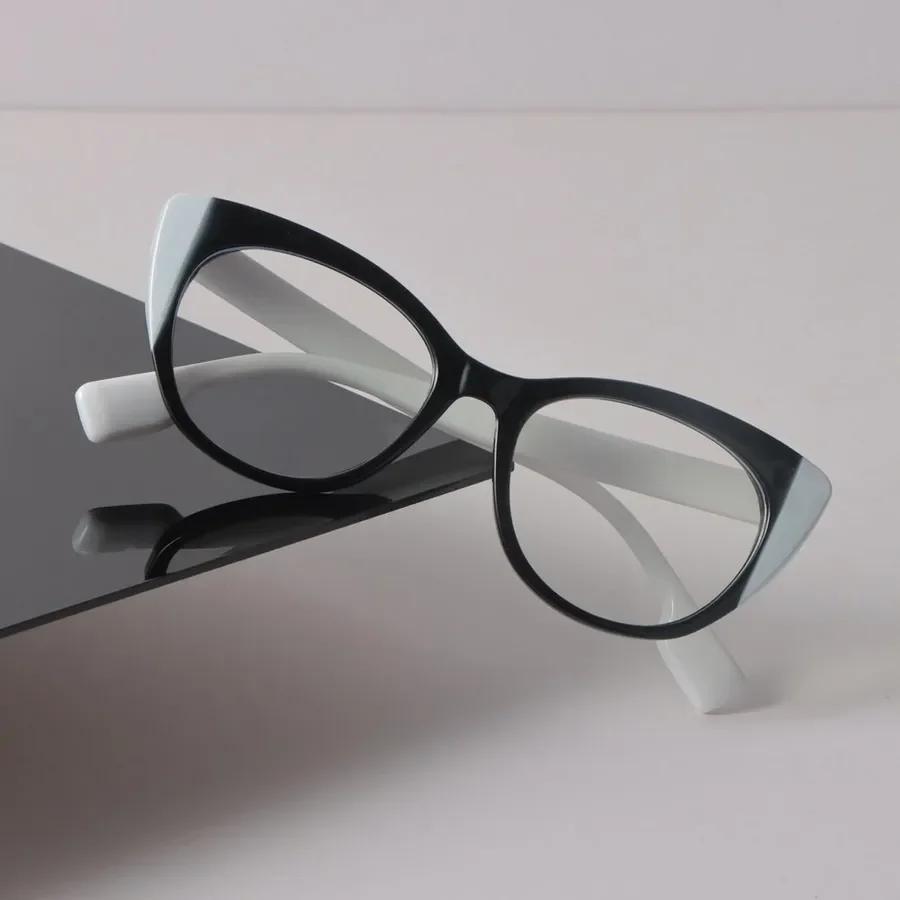 Trendy Cat Eye Frame Eyeglass Women Men Minimalist Transparent Glasses Retro Clear Lens Frame Glasses Oculos