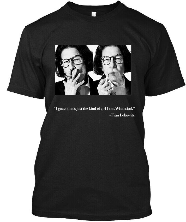 Curmudgeonly Fran Lebowitz American Author Unisex T-Shirt XL