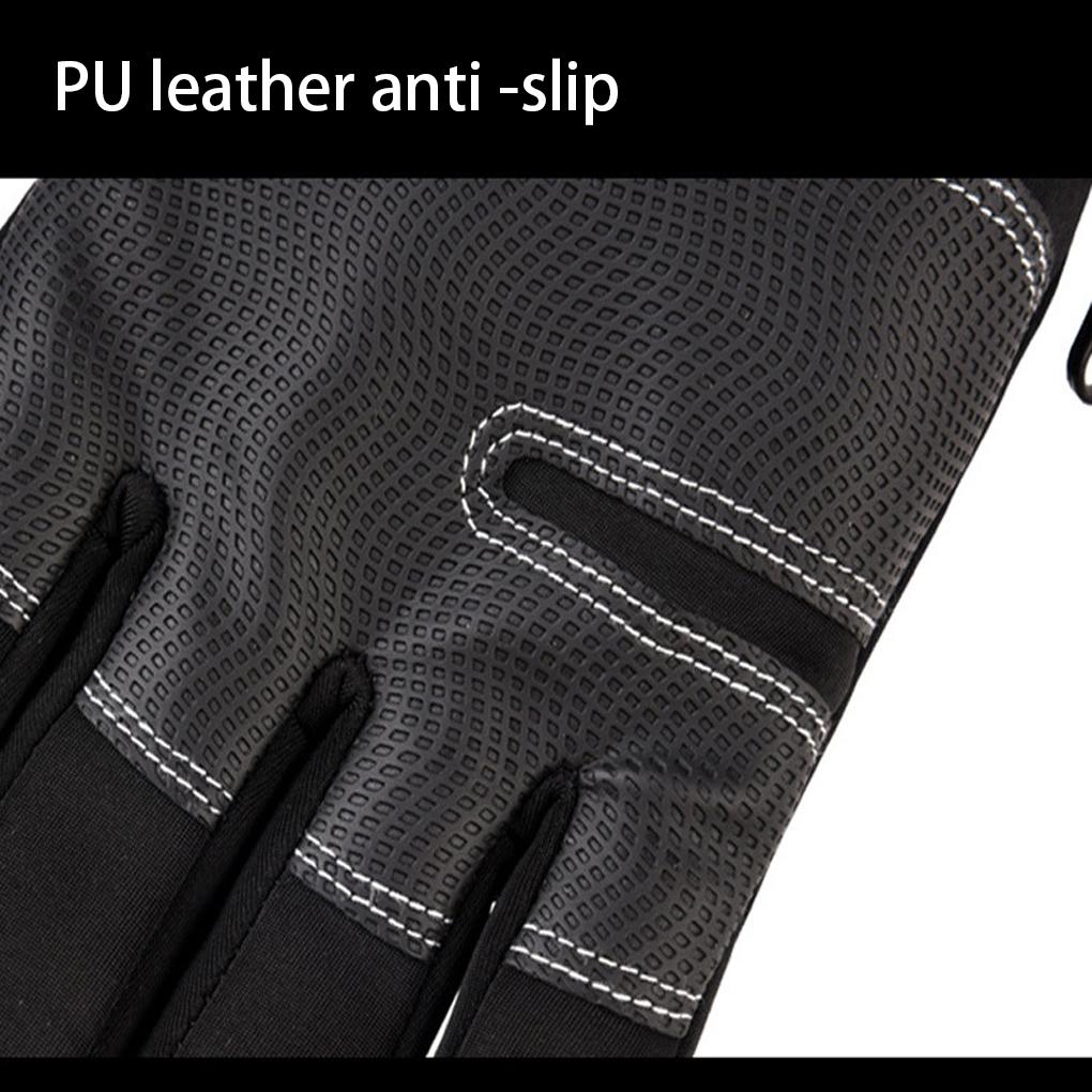1 Paar Damen Herren Warmer Handschuh Skifahren Radfahren Erwachsene Winddicht Bildschirm Samthandschuhe Bekleidungszubehör Geburtstagsgeschenk
