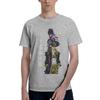 Jojo Men T Shirts JoJos Bizarre Adventure Amazing Tees Short Sleeve Round Collar 100 Cotton Original Tops TShirt