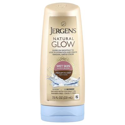 Natürlicher Glow, Feuchtigkeitsspender für feuchte Haut, Mittlere bis dunkle Hauttöne, 7,5 fl oz (221 ml)