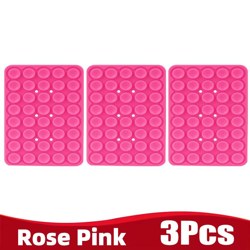 

Multifunctional Anti Slip Phone Silicone Suction Pad Double Sided Detachable Fixed Anti Skid Mobile Phone Sucker Mat