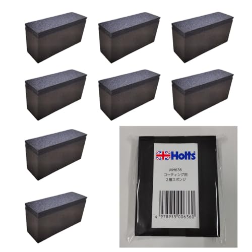 

[Amazon.co.jp exclusive] Holts Coating Sponge x 10-piece set Holts MH636 Black Regular