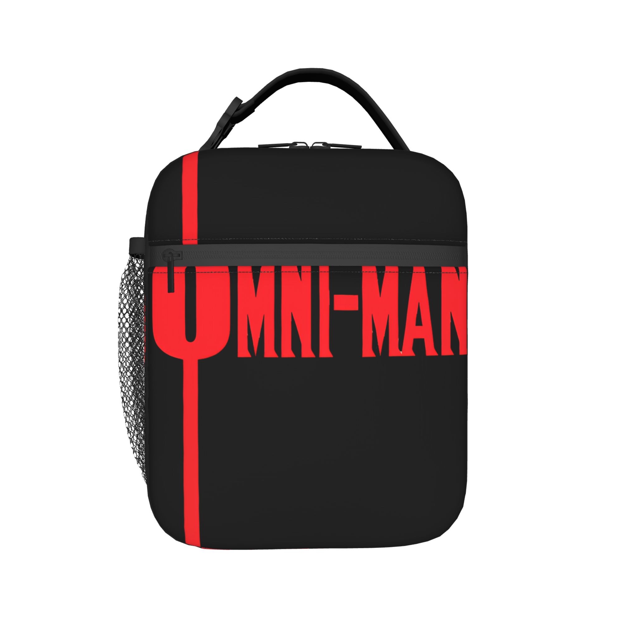 Onoverwinnelijke Cartoon Lunchtas Vrijetijds Lunchbox Picknick Draagbare Thermische Lunchtassen Voor Mannen Waterdicht Grafisch Ontwerp Koeltas as picture