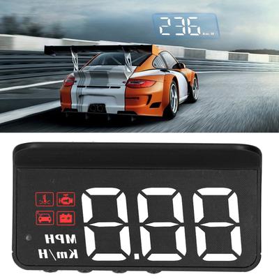 OBD2 HUD Head Up Display Projetor de para-brisa Medidor multifuncional Alarme Lembrete de fadiga ao dirigir