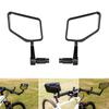 Bike Bar End Looking Glasses Adjustable Handlebar Rearview Looking Glasses Wide Angles Safety Looking Glasses for Electric Bike Riding Cycling