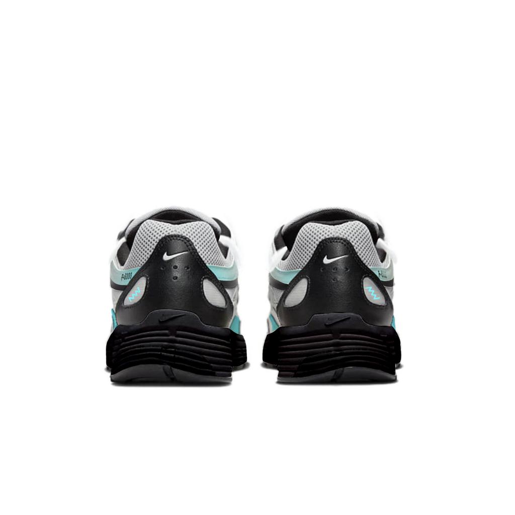 Nike P 6000 Abrasion Resistant Low top Running Shoes Unisex Black Cyan CD6404-107(Team1111-)