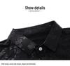 Men's Summer Ice Silk Casual Short-Sleeve Shirt - Wrinkle-Resistant, Easy-Care