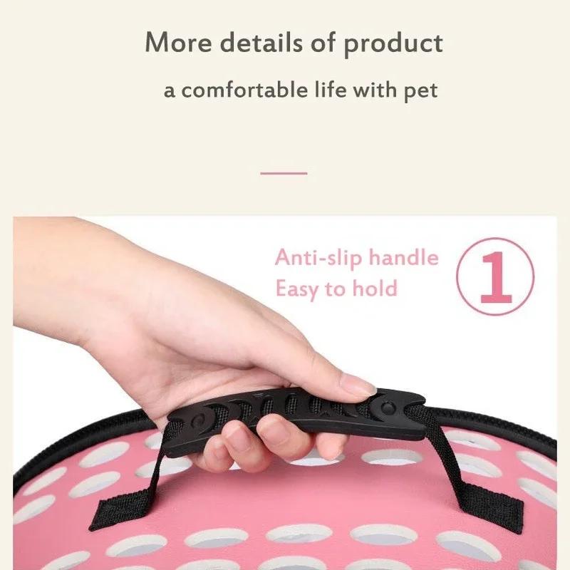 Cat Carrier Breathable Pet Dog Cat Carriers Backpack Bags Travel Space Capsule Cage Portable Pet Transport Bag Carrying for Cats