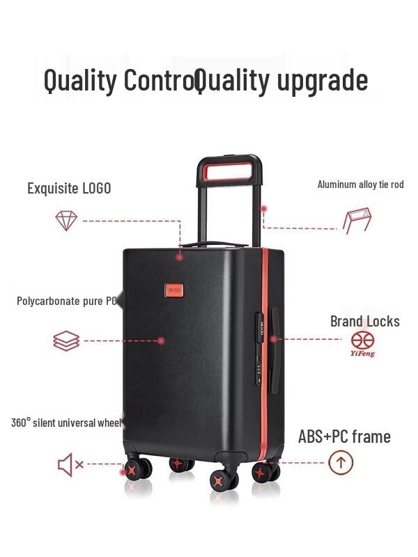 MGOB PC Hard Shell Luggage with TSA Lock