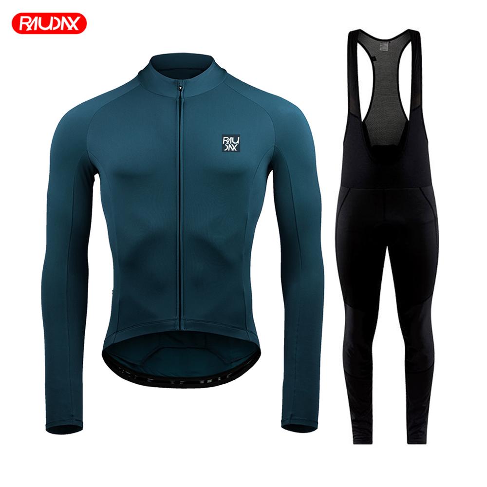Spring Autumn Summer Cycling Jersey 2026 Raudax Long Sleeve Cycling Clothing Bike Ciclismo Mtb Ropa De Hombre Cycling Sets