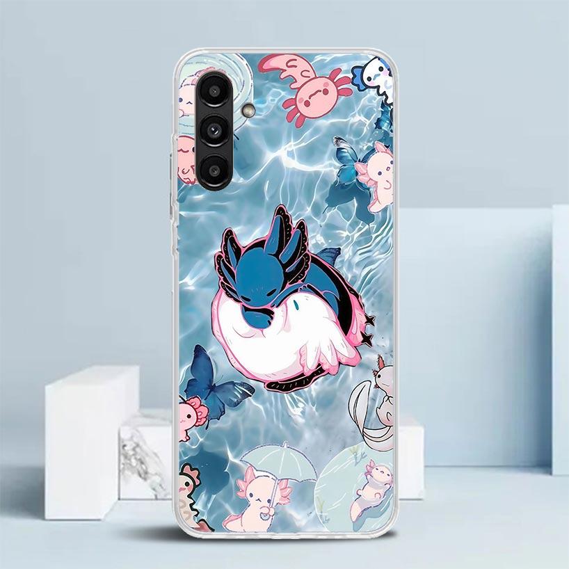 

Cute Axolotl Kawaii Cover for Samsung Galaxy A17 A37 A57 A16 A26 A36 A56 A15 A14 A55 Phone Case A13 A53 A25 A35 A24 A34 A23 A33 Samsung A13 5G
