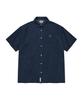 WACKY WILLY Indigo Washed Denim Short Sleeve Shirt