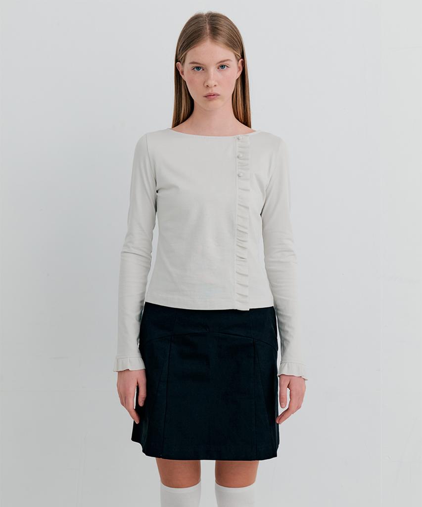 Itove Seoul Mid-Rise Mini Skirt Black
