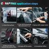 Camouflage Vinyl Wrap Film Car Sticker Bubble Free Gun Sticker Self-adhesive Black White Camouflage Natural Decal Car Decoration