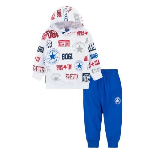 Converse Baby Boys Logo All-Over Print Top & Bottom Set