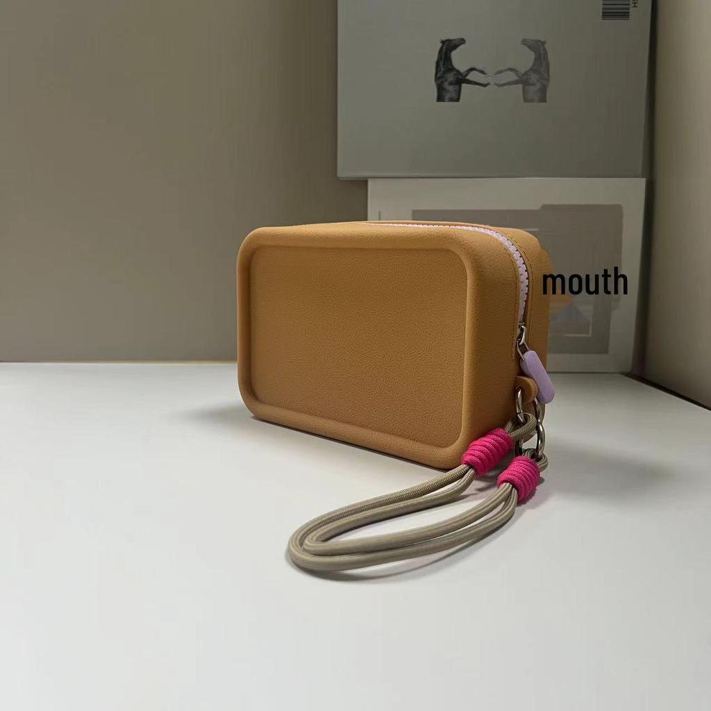 2024 Large Silicone Cosmetic & Jewelry Travel Bag - Waterproof & Portable Beauty Storage