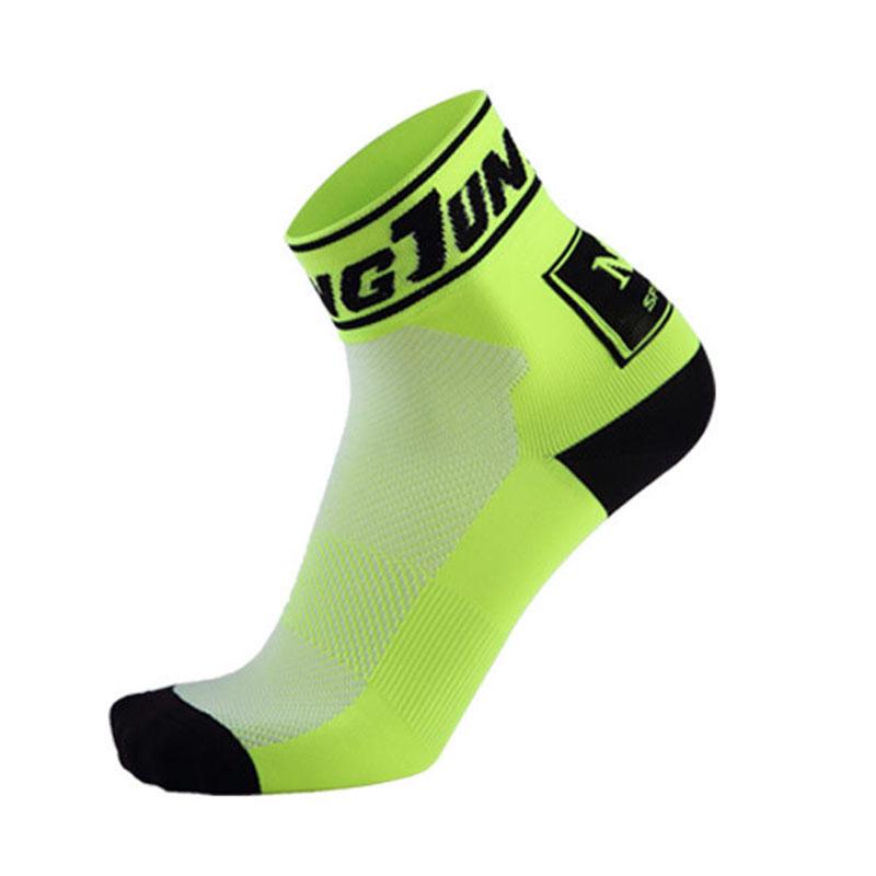 

Шкарпетки для велосипеда Чоловічі/Жіночі Для вулиці Спортивні Атлетичні Шкарпетки до щиколотки Дихаючі Швидкосохнучі Компресійні Короткі Шкарпетки для бігу Туризму US 6-12 EU39-44 зелений