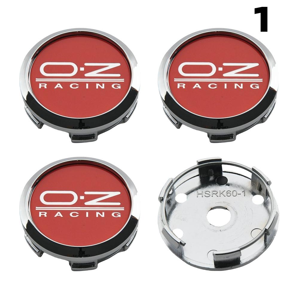 

1Set/4PCS OD 60MM / ID 56MM Cap For Rims OZ Logo Wheel Center Cap Sport Car Wheel Cover Hub caps