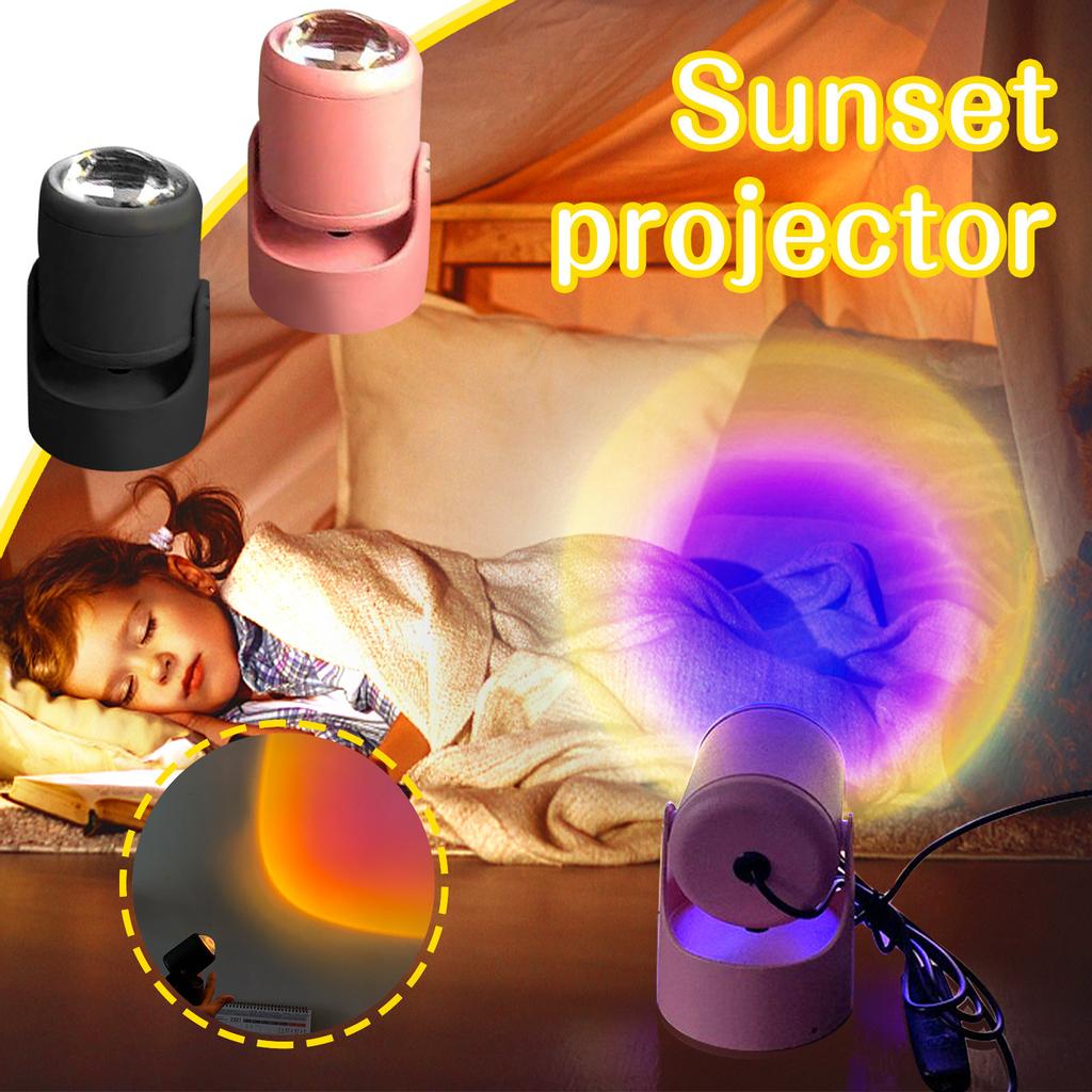 Buy Night Light Projector Led Lamp,90 Degree Rotation Rainbow