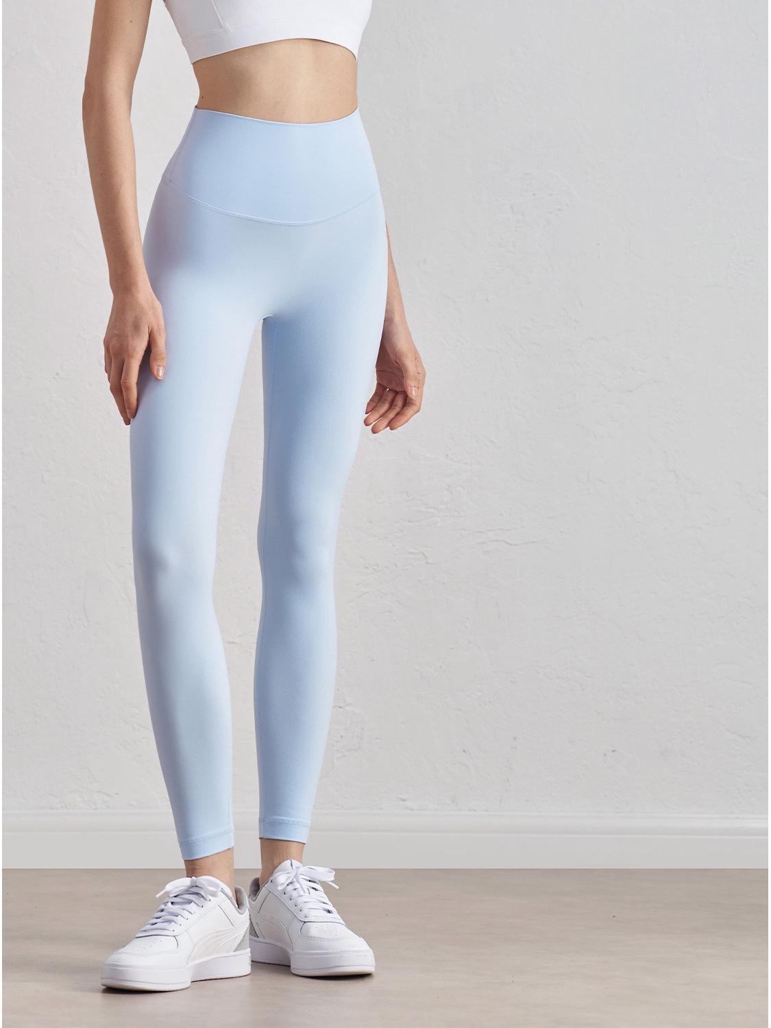 

Брюки для йоги в стиле Lulu - С высокой талией, бесшовные, с эффектом персика, фитнес-леггинсы для женщин с ощущением обнаженности S