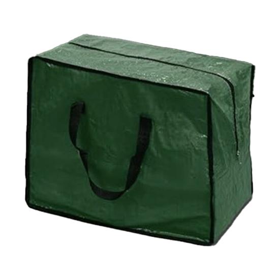 Christmas Tree Storage Bag Generous Capacity Waterproof Dustproof Reinforced Tear-Resistant PE Woven Tree Storage Organizer