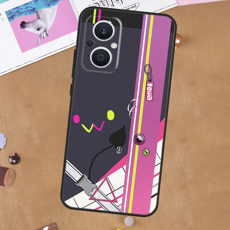 Anime Hololive Case For OPPO Reno 4Z 5Z 8T 10 11 Pro 11F 5 6 7 8 Lite OPPO Find X5 X6 Pro X2 X3 Neo Cover