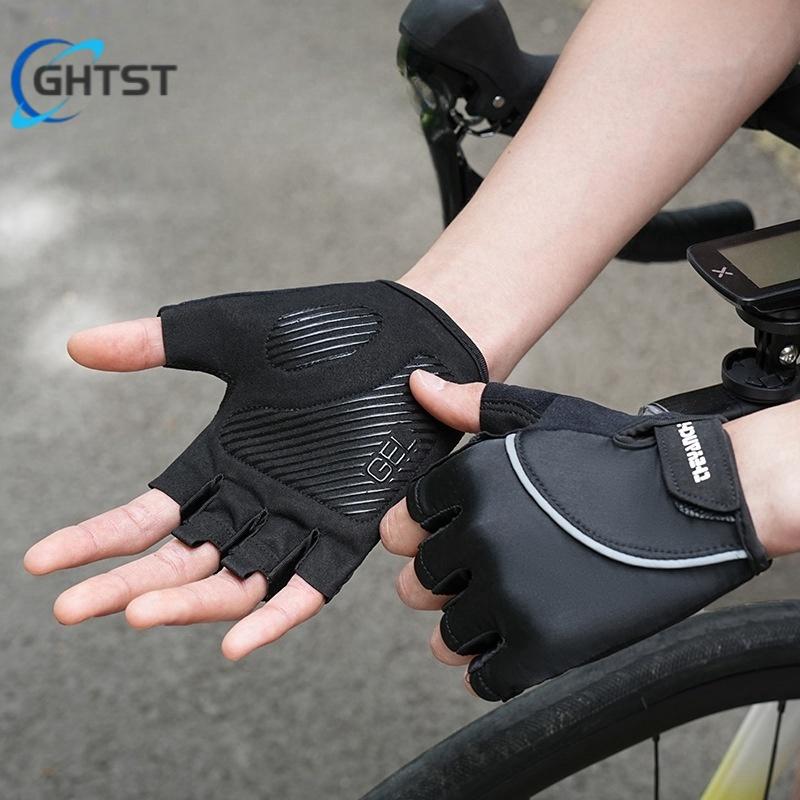 Cycling Gloves Electric Bike Half Finger Summer Anti-Slip Anti-Sweat Guantes Gym Road Bike Men Mtb Gel Cycling Equipment