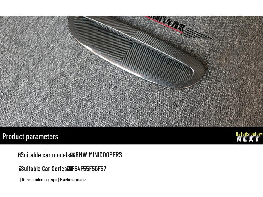 MINI Cooper S JCW F54-F57 Hood Vents & Scoop Accessories