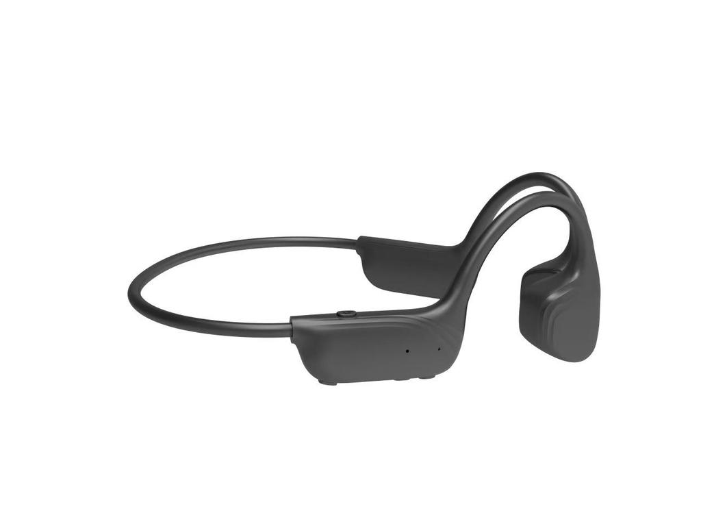 True Wireless Bone Conduction Sports Headphones: Waterproof, Open-Ear, Comfortable for Running, Cycling, and In-Ear Use.