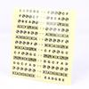 Fretboard Fret Map Acoustic Electric Guitar Note Scales Stickers for Beginners