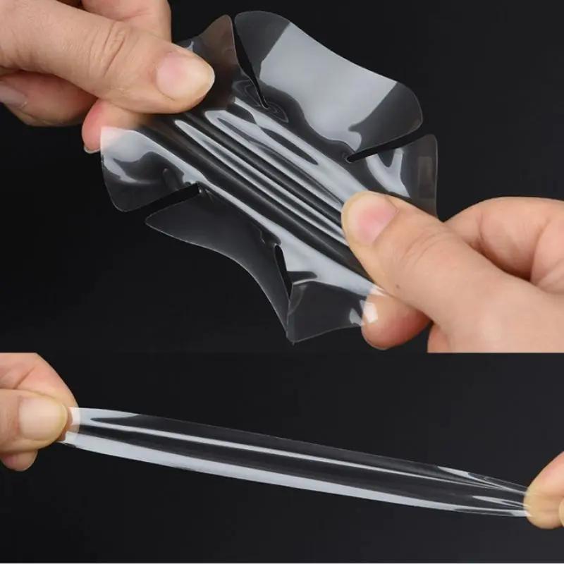 8PCS Universal Car Door Handle Bowl Scratch Protective Decals Transparent Car Handle Anti-collision Protection Strip Accessories