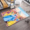 Long Rug Group of Disney Princesses in Front of Pastel Castle Art Decor