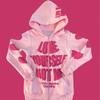 Y2K Letter Printed High Street Long Sleeved Autumn/winter Retro Hip-hop Casual Zipper Hooded Sweatshirt