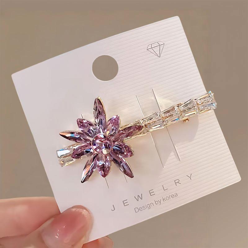 Elegant 2025 Korean Bow Pearl Rhinestone Hair Clip - Internet Celebrity Style
