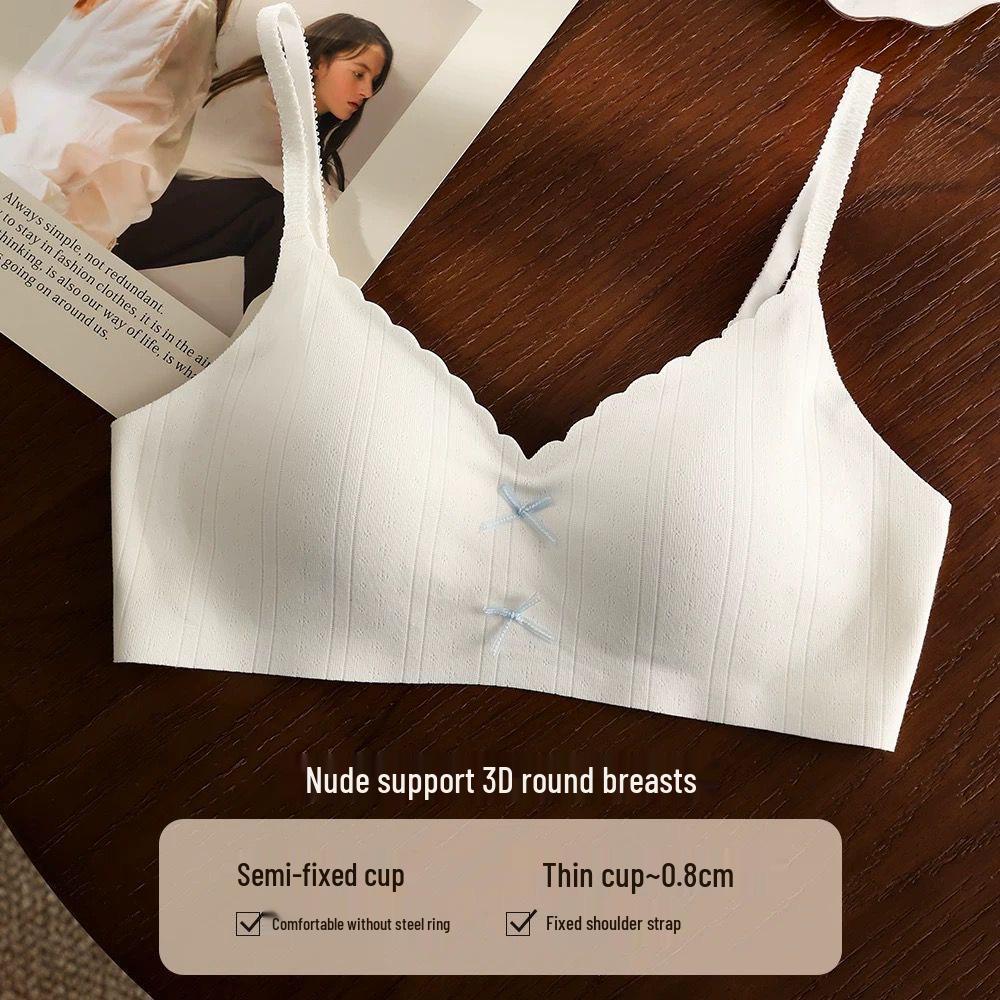 Nahtloser Push-Up-BH für Damen: Verstärkt und hebt für ein volleres Aussehen, Ideal für kleinere Brüste - 2025 Bestseller. Reiner Baumwollkomfort.