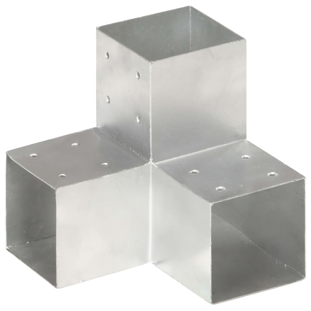 Y Shaped Post Connector Galvanized Metal 101 X 101 Mm