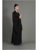 Haiqing Zen Monk Robe - Unisex, Linen, Coffee Color, All-Seasons Meditation Coat