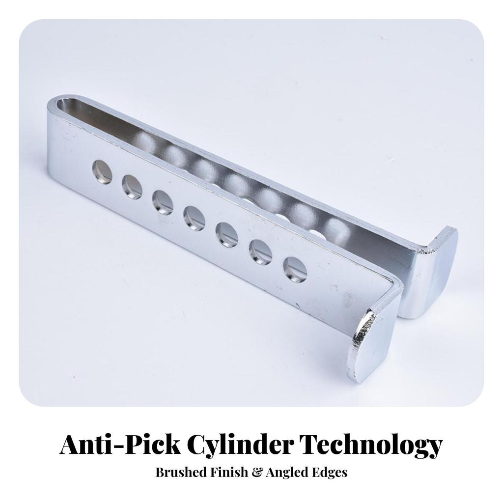 Anti-Anti-Tamper Pedal Lock Stainless Steel Brake Long-Lasting