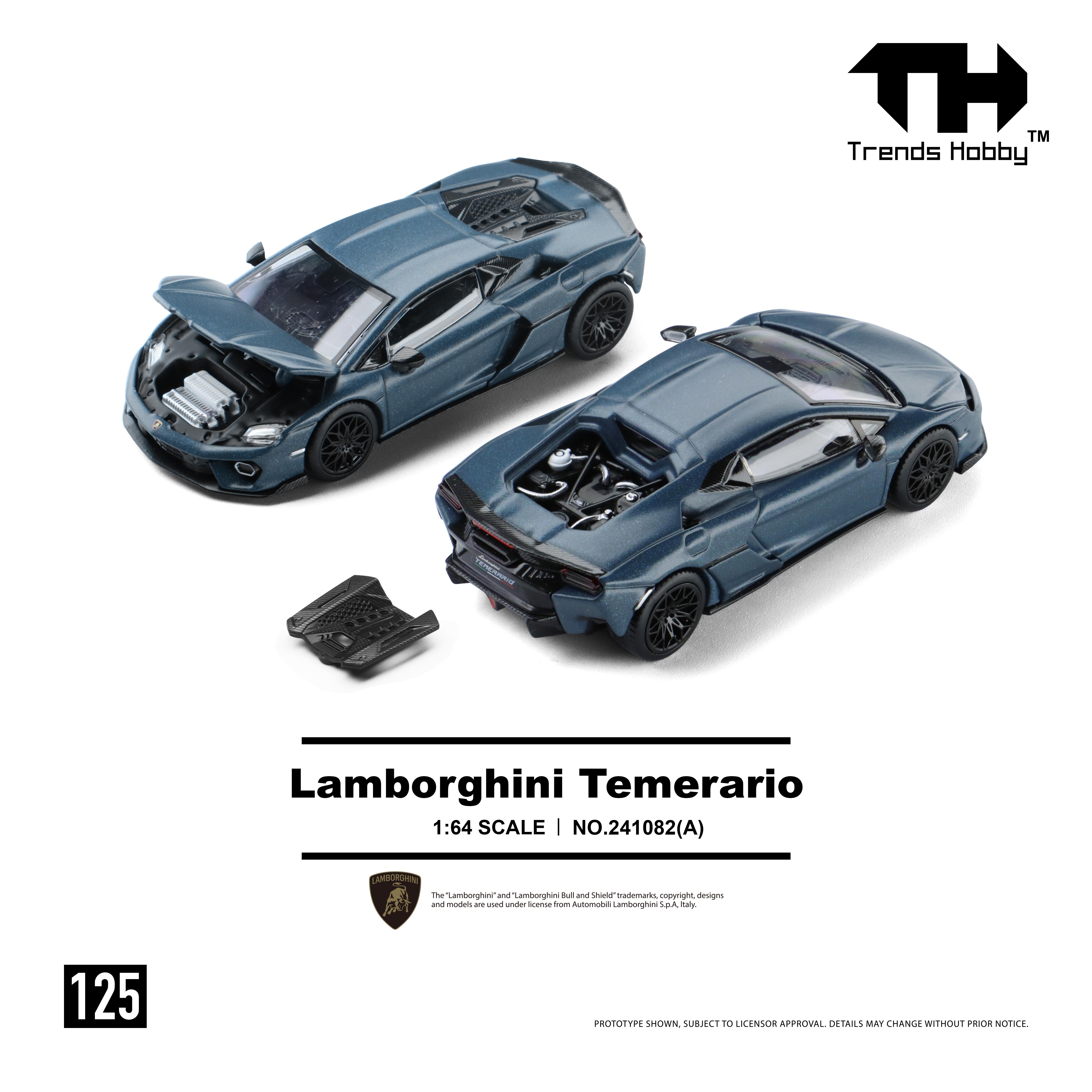 

Trends Hobby 1/64 Lamborghini Huracan GT3 EVO2- DTM 2025 Porsche 911 GT3 R - LeMans 24H 2024 Alloy Diecast Car Model