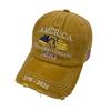 Baseball Cap Flag Embroidery 250Th Anniversary Of The Founding Of The United States Hat Washed Embroidery Sunshade Cap