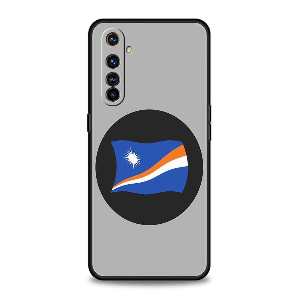 

Marshall Islands Flag Phone Case For Realme 13 12 10 9 8 7 GT3 GT5 GT2 Pro Plus 5G C21 C25 C35 GT Neo 2 3 3T 5 Cover Realme 7