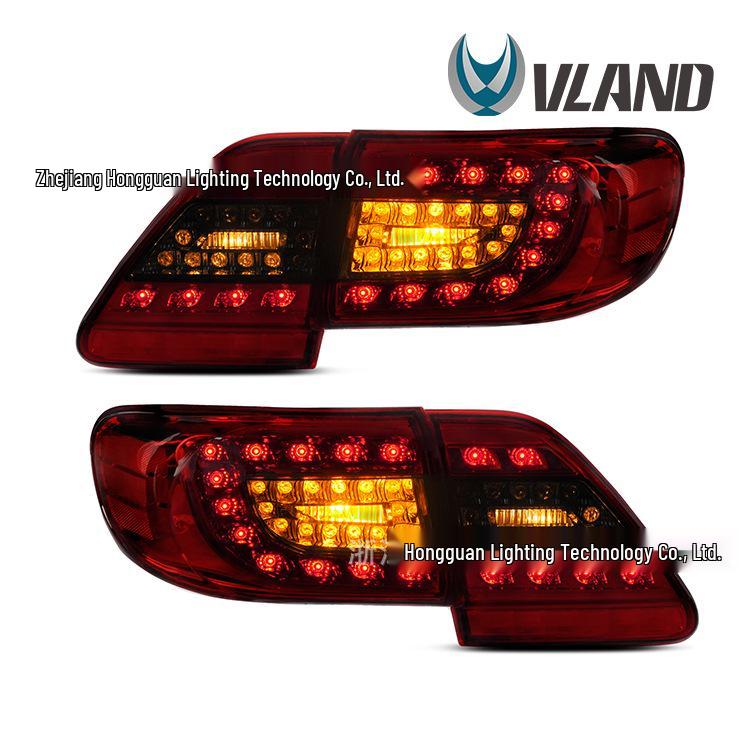 VLAND LED Taillight Assembly for 2011-2013 Corolla: Brake & Turn Signal Lights