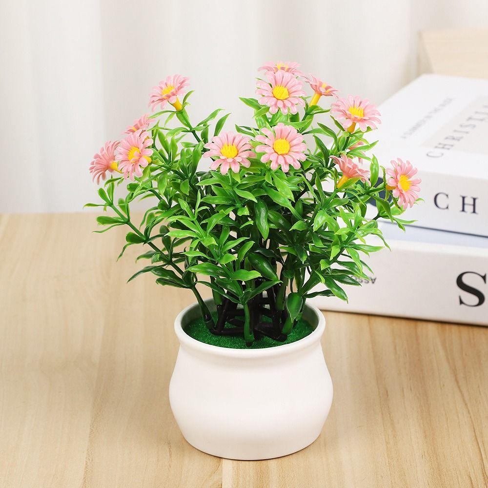 18*22cm Simulation Plant Flowers Plastic Home Living Room Ornaments  Home Decor