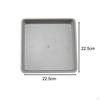 10 Pack of Square Plant Saucers for Water Drainage in Garden And Balcony