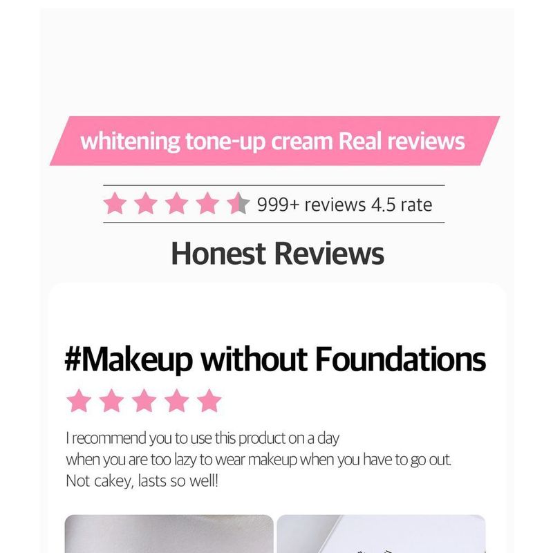 Cosnori Whitening Dress Tone Up Cream