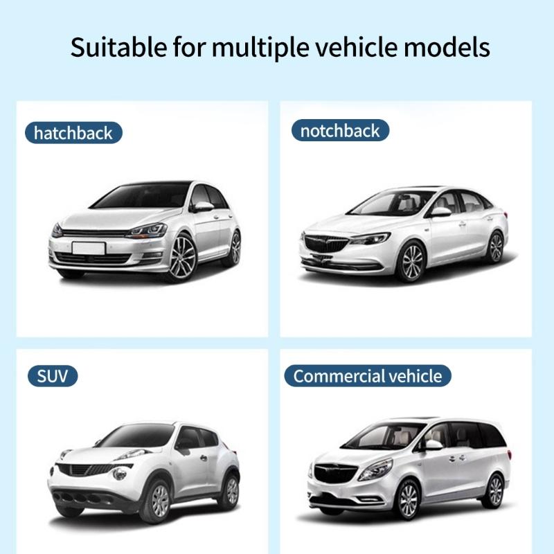 Heat Resistant Breathable Auto Sunshades Curtains Shield From Sunlight for Window Keep Vehicle Interior Cool and Private